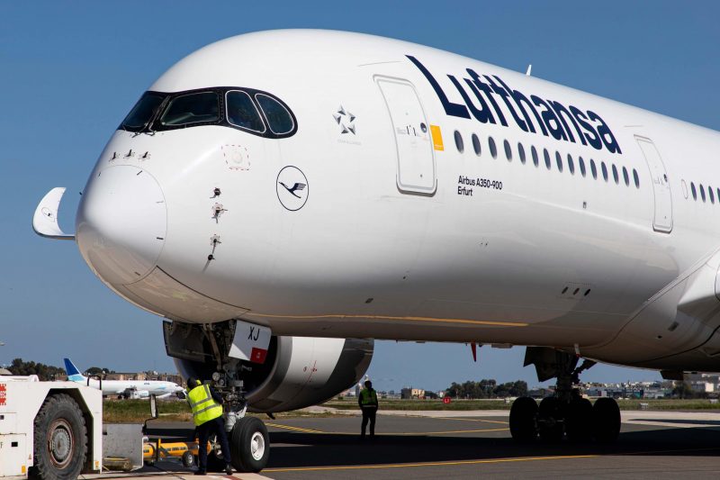 Airbus A350 (Foto: Lufthansa Group).