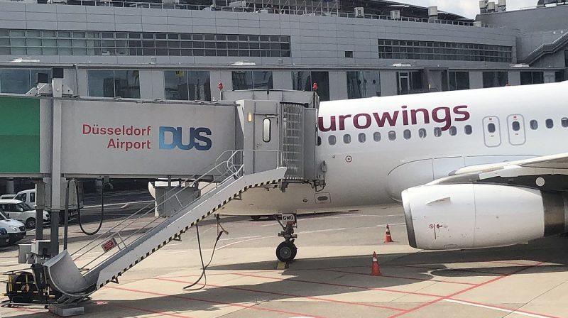 Eurowings am Flughafen Düsseldorf (Foto: Eurowings).
